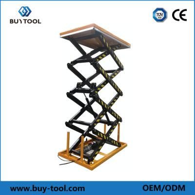 Hydraulic Electric Scissor Lift with Maintenance Hole