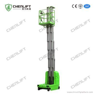 7.5m Double Mast Aluminum Aerial Lift Platform Electric Vertical Lift
