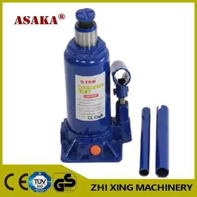 CE GS Certification Car Service Equipment 5 Ton Hydraulic Bottle Jack with Safety Valve