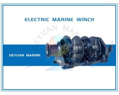 Single Drum Offshore Electric Power Motor Mooring Winches