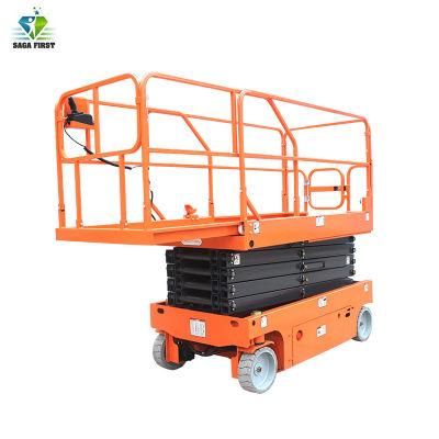 High End Electric Driving Self Propelled hydraulic Aerial Working Scissor Lifts