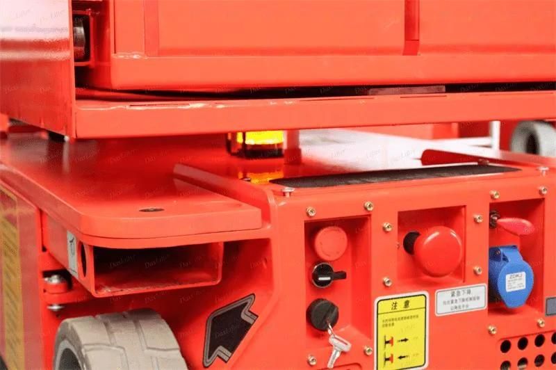 European Standard Vertical Lift Automatic Movement Telescopic Design Aerial Platform