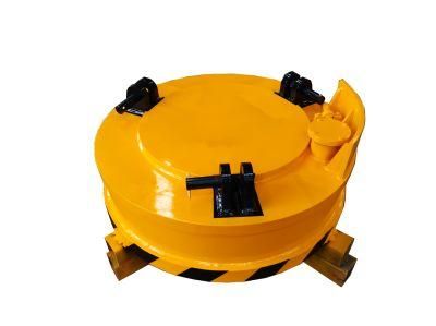 High Temperature Automatic Crane Round Lifting Electro Electric Magnet Lifter for Handling Ingot and Scrap