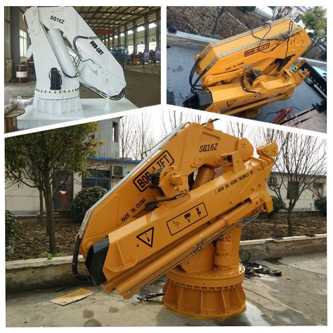 16 Ton Knuckle Boom Marine Crane