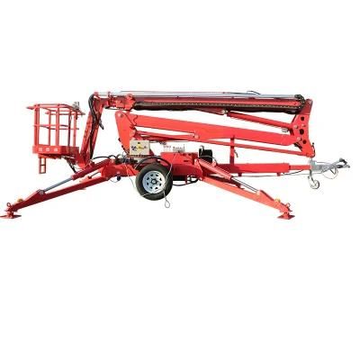 12m 16m Trailer Mounted Boom Lift