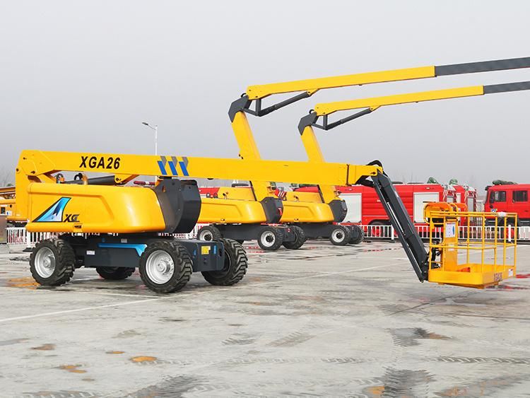 28m Hydraulic Mobile Xgs28 Telescopic Boom Lift Platform