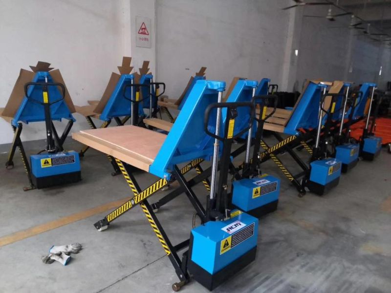 Daxlifter CE Approved Automatic Telescopic Electric Pallet Lift Table