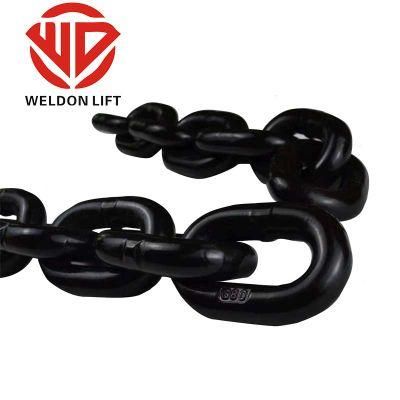 G80 Black Painting Flash Welding Link Chain for Lifting Use