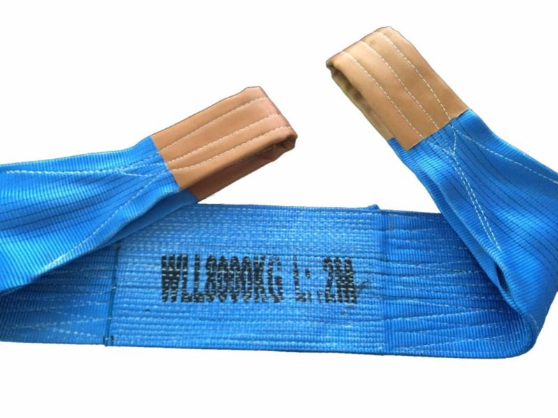8 Ton Polyester Webbing Sling for Lifting Cargo
