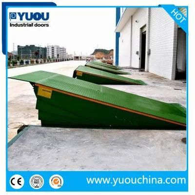 Industrial Vehicle Dock Lift Equipment / Electric Hydraulic Dock Ramp Leveler