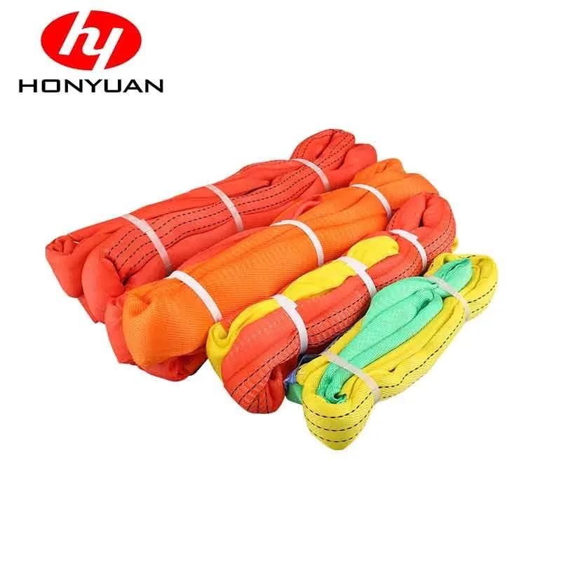 8 Tons Webbing Round Sling Endless Lifting Sling Safety Belt Safety Belt Webbing Sling