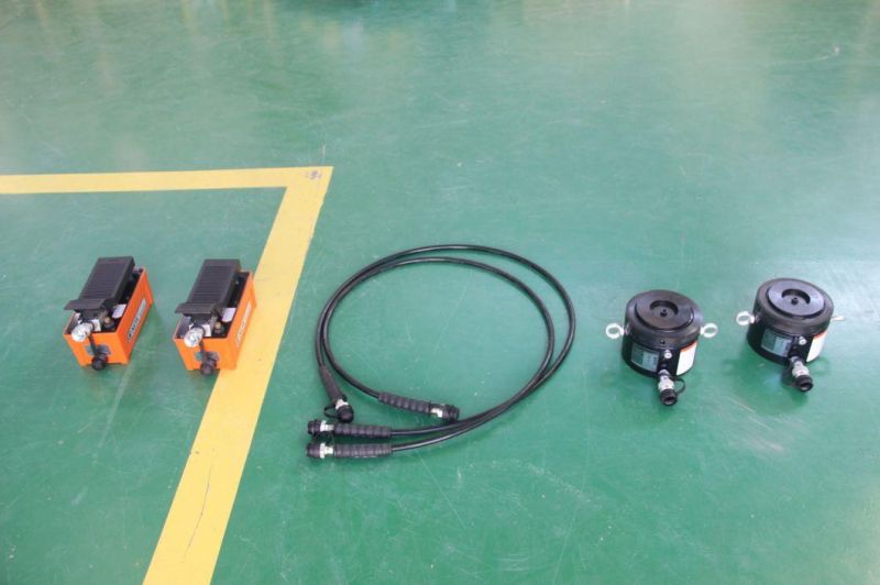 Single Acting Low Height Hydraulic Cylinder Safety Lock Body
