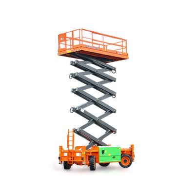 22m Self Propel Aerial Platform Jcpt2223DC Lift Table Electric Scissor Lift