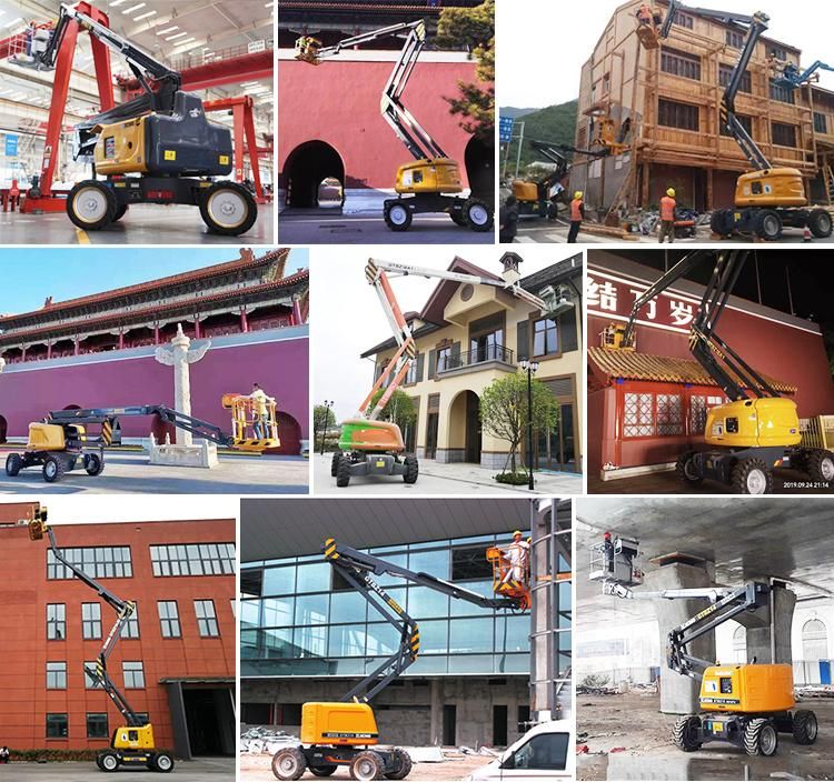 XCMG Official Lifting Equipment 20m Self-Propelled Articulated Boom Lift Machine Xga20K China Electric Towable Boom Lifts for Sale