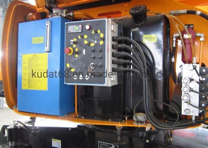 16m Mobile Hydraulic Aerial Work Lifting Platform Boom Lift