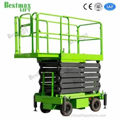Sjy1-12 12m Manual Pushing Aerial Work Platform with Ce Certificate