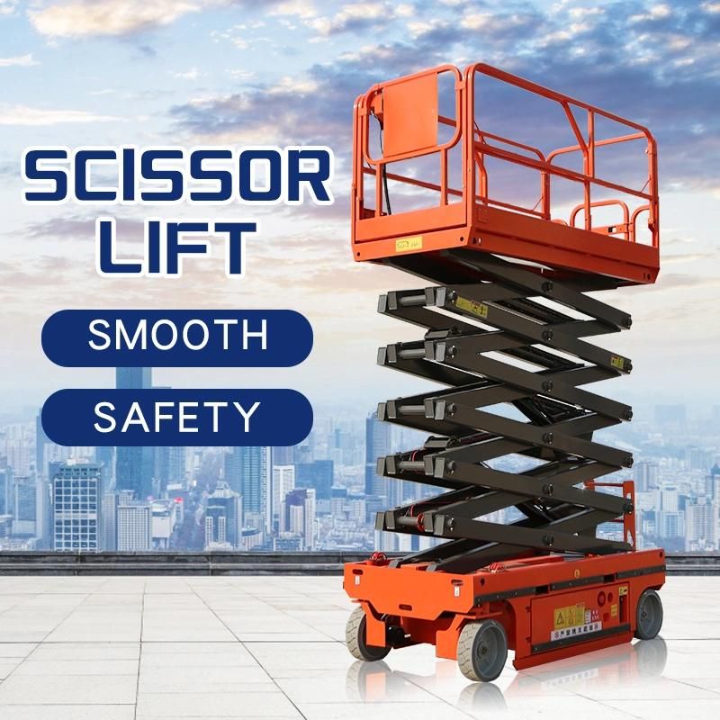 Hot Sale Good Price Shanding Scissor Lift Platform Aluminum Aerial Work Platform Hydraulic Lift Platform