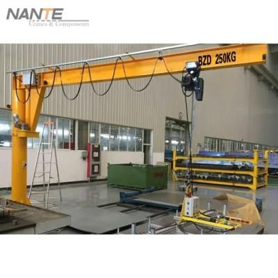 Fem Standard Freestanding Cheaper Workshop Crane Fixed Jib Jib Cranes