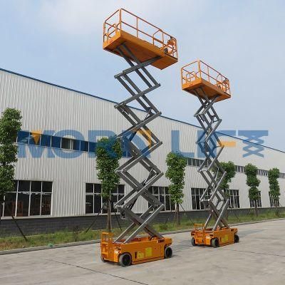 12m Electric Power Self Propelled Hydraulic Mobile Scissor Lift