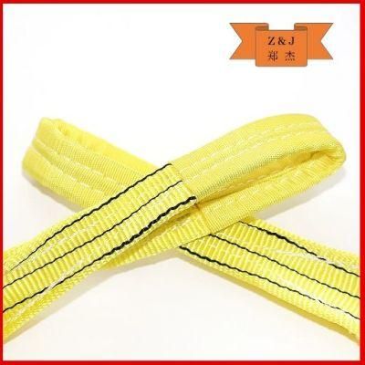 Yellow Colour Flat Webbing Sling