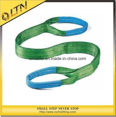 1t Ce GS TUV Polyester Eye Lifting Standard Flat Webbing Sling (NHWS-B)