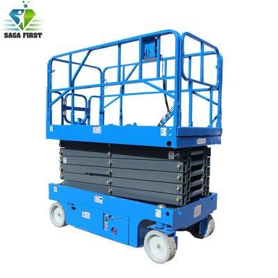 6-12m Self Propelled Hydraulic Lifting Aerial Platform with CE