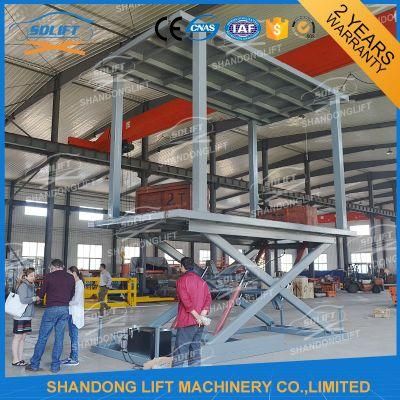 Popular Product Underground Vertical Car Lifting Parking Garage Device