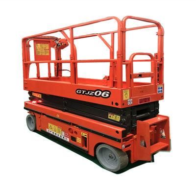 May Charge Battery Power Hydraulic Self-Propelled Scissor Man Lift Aerial Platform