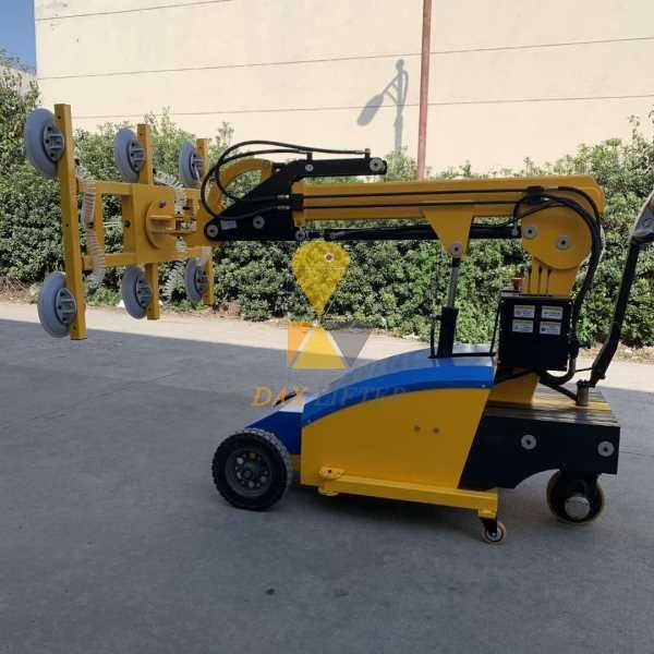 Electric Battery Hydraulic 300-800kg Pneumatic Robert Suction Cup Vacuum Lift Glass Lifter