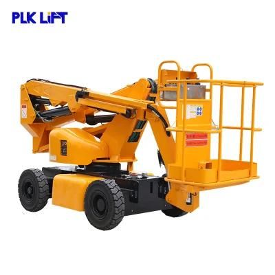 18m Cheap Hydraulic Aerial Platform Manlift Spider Articulated Boom Lift