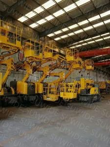 300kg 18m Self-Propelled Telescopic Articulating Electric Boom Lift for Building Construction