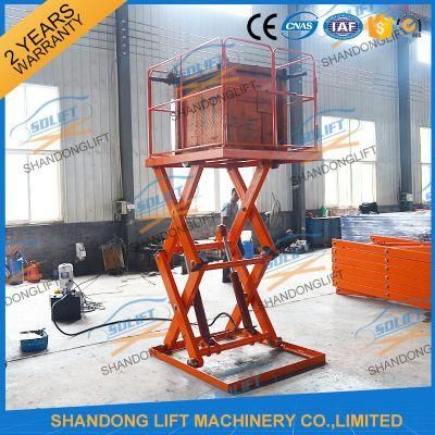 Hydraulic Scissor Type Lifter Machine