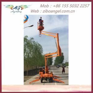 Self-Drive Articulating Lifting Platform Elevating Platform
