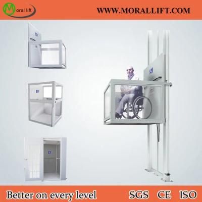 Vertical Hydraulic Driven Disabled Home Wheelchair Lift