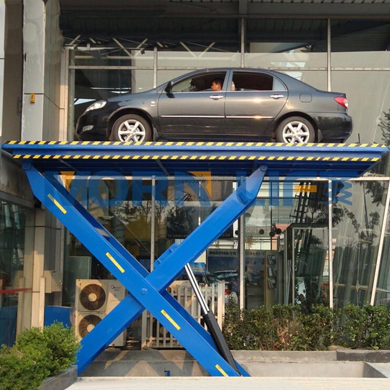 Ce Certified Hydraulic Small Electric Scissor Lift Table Fixed Lifting Platform