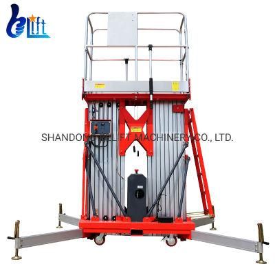 16m Aluminium Work Platform Hydraulic Lifter Cheap Man Lift for Sale