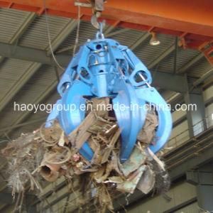 Electro Hydraulic Orange Peel Grab for Steel Scrap Lifting