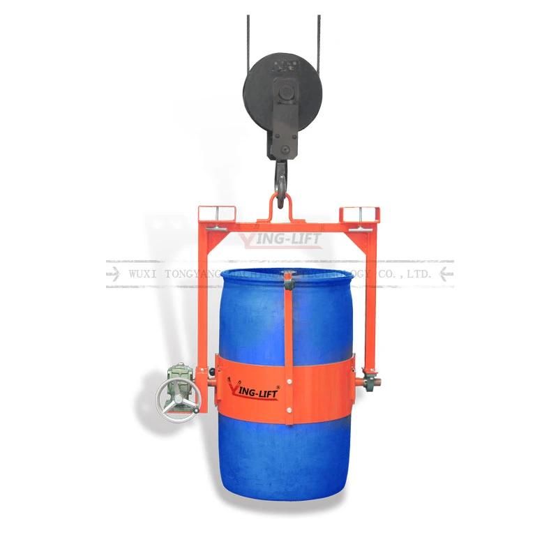 Lm800 Forklift Mounted & Crane Mounted Drum Lifters for 55 Gallon Steel Drums or 200L Double Rimmed Plastic Drums