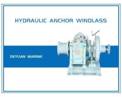 Marine Hydraulic Combined Anchor Windlass for Boat