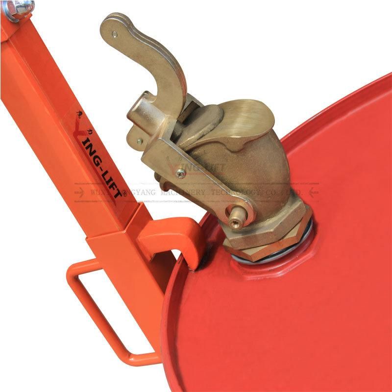 Loading Capacity 400kg Portable Mechanical Drum Carrier