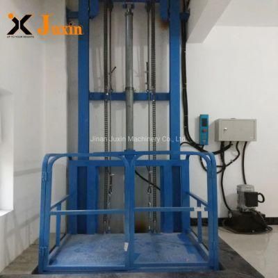 Hydraulic Vertical Cargo Goods Lift Freight Elevator Small Home Lift