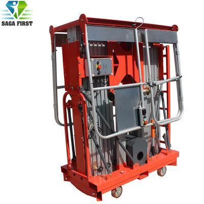 Hot Sale 6-24m Hydraulic Vertical Aluminum Aerial Man Lift