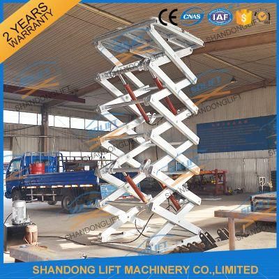 Fixed Installation Hydraulic Scissor Lift Platform