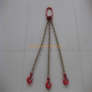 G80 Three 3 Legs Triple Assembled Lifting Chain Slings