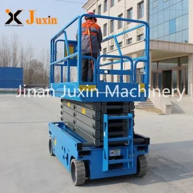 Hot Sale 6m Self Propelled Scissor Car Lift for Outdoor Work