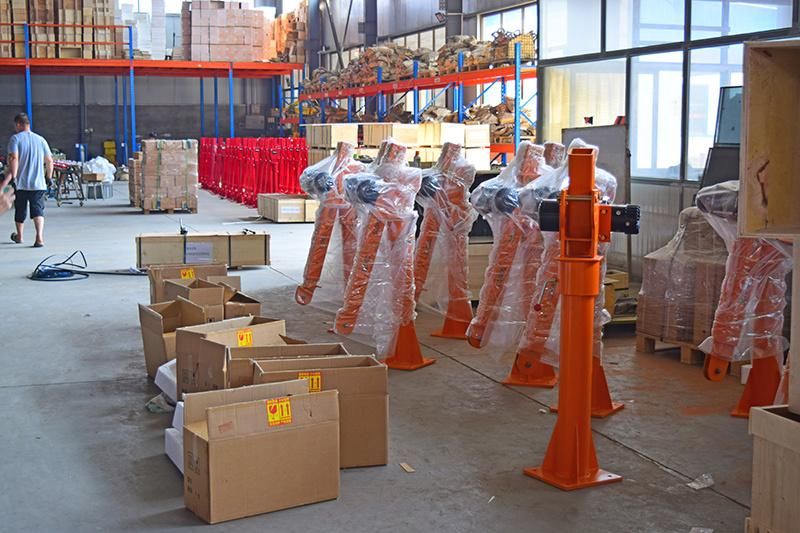 500kg/1000kg Pickup Jib Crane with Battery 12V/24V Powered