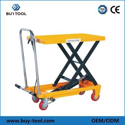 Mobile Manual Hydraulic Lift Table 150kg