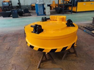 Circular Scraps Magnet 1000kg Lifting Electromagnet