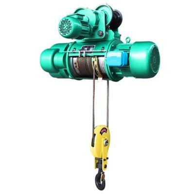 Manufacturer Supply Construction Use 5 T 10 Ton Electric Wire Rope Hoist with Trolley