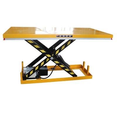 1000kg Small Electric Goods Scissor Cargo Lift with CE